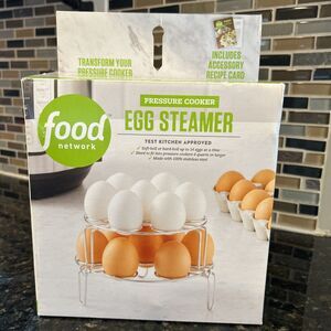 Food Network™ Pressure Cooker Accessory Egg Steamer, Stainless Steel-New